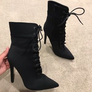 Sexy fashion nova bootie heels!
